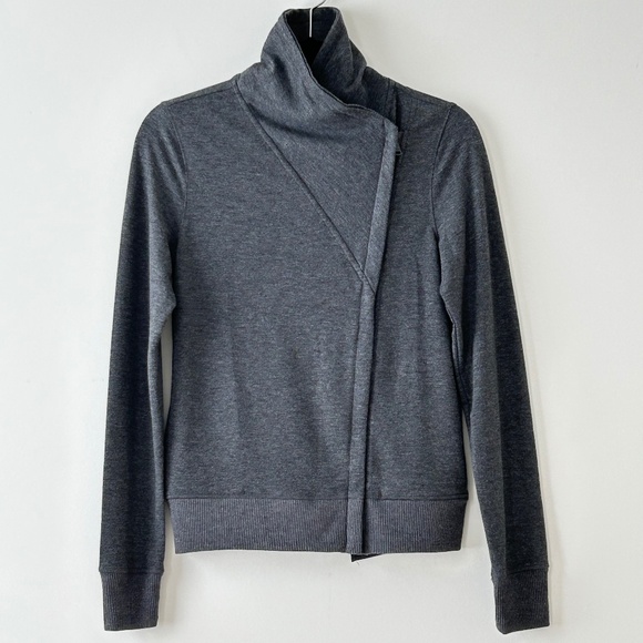 Aeropostale Live Love Dream Gray Zip Up Jacket - Picture 1 of 16